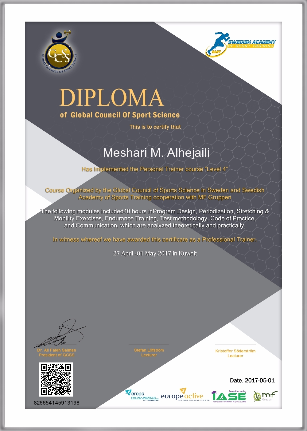 Meshari M. Alhejaili